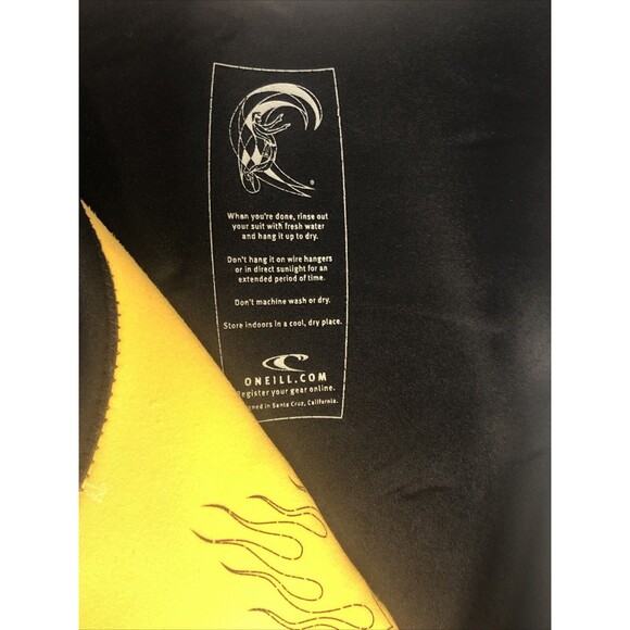 O'Neill Wetsuit Vtg Farmer John Mens Size XL 3mm Neoprene Sleeveless Knee Pad - Picture 10 of 12
